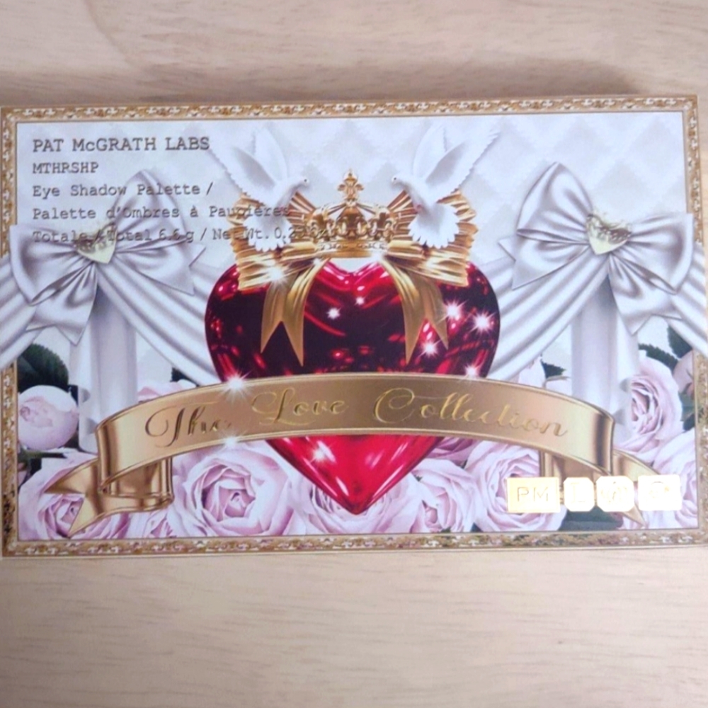 Pat McGrath Labs The Love Collection Eyeshadow Palette Shimmer Matte Makeup - Picture 1 of 4